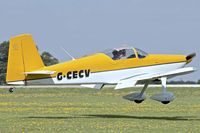 G-CECV @ EGBK - 2006 Vans RV-7, c/n: PFA 323-14338 - by Terry Fletcher