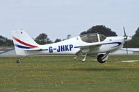 G-JHKP @ EGBK - 2003 Europa XS, c/n: PFA 247-13828 - by Terry Fletcher
