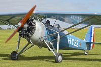 G-MOSA @ EGBK - 1952 Morane-Saulnier MS.317, c/n: 351 - by Terry Fletcher