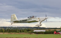 G-RVRP - Departing Glebe Farm Airstrip, Warwickshire, UK - by Alec Packham