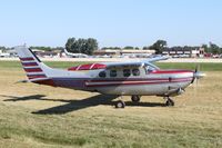 N999KM @ KOSH - Cessna P210N - by Mark Pasqualino