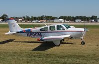 N59GM @ KOSH - Beech F33A - by Mark Pasqualino