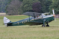 G-ADMT @ X1WP - De Havilland DH-87B Hornet Moth at The De Havilland Moth Club's 28th International Moth Rally at Woburn Abbey. August 2013. - by Malcolm Clarke