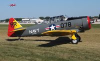 N7662Z @ KOSH - North American AT-6A - by Mark Pasqualino