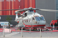 ZR339 @ EGLC - On display at Helitech 2013. The aircraft shows no markings nor serial numbers but appears on the net as ZR339. - by Graham Reeve
