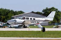 N663JM @ KOSH - Beech 58 Baron [TH-2121] Oshkosh-Wittman Regional~N 30/07/2008 - by Ray Barber