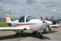 F-GUKH @ LFOE - Grob G120A-F belonging to Cassidian Aviation Training Services (CATS), Evreux-Fauville Air Base 105 (LFOE) - by Yves-Q