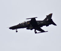 ZK034 @ EGOV - Hawk T2 coded Y of 4(R) Sqn, downwind for runway 14 at RAF Valley Anglesey.