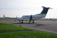 M-WATJ @ EGFH - Visiting King Air 250 operated by Saxonhenge. - by Roger Winser
