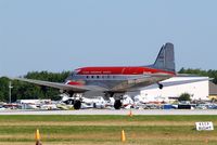 N143D @ KOSH - Douglas DC-3A [2054] (Academy Airlines /Herpa) Oshkosh-Wittman Regional~N 30/07/2008