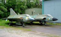 35051 @ ESCF - SAAB J-35A Draken [35051] Linkoping-Malmen~SE 31/05/2002 - by Ray Barber