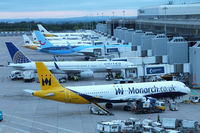 G-OZBG @ EGCC - Monarch - by Chris Hall