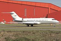 N568M @ EGGW - 2000 Bombardier BD-700-1A10, c/n: 9069 ex N1868M - by Terry Fletcher