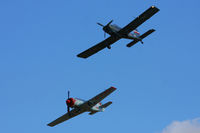 G-BSXD @ EGBR - G-BSXD Soko P-2 Kraguj and G-TYAK Betsy Yak-52 at Breighton's Heli Fly-in, 2013 - by Chris Hall
