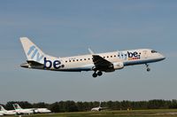 G-FBJF @ EGSH - Landing onto runway 09. - by keithnewsome