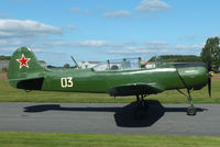 G-CEIB @ EGBR - at Breighton's Heli Fly-in, 2013 - by Chris Hall