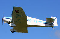 G-ATIN @ EGBR - at Breighton's Heli Fly-in, 2013 - by Chris Hall