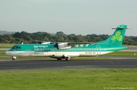 EI-FAS @ EGCC - Taken from the Runway Visitor Park. - by Carl Byrne (Mervbhx)