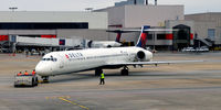 N911DA @ KATL - Pushback Atlanta - by Ronald Barker