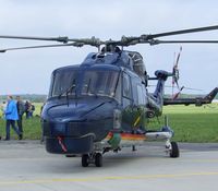 83 20 @ EDXN - Westland Super Lynx Mk88A of the Marineflieger (German Naval Aviation) in '100 Jahre Marineflieger' special colours at the Spottersday of the Nordholz Airday 2013 celebrationg 100 Years of German Naval Aviation at Nordholz Naval Aviation Base - by Ingo Warnecke