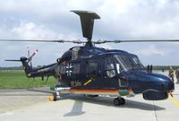 83 20 @ EDXN - Westland Super Lynx Mk88A of the Marineflieger (German Naval Aviation) in '100 Jahre Marineflieger' special colours at the Spottersday of the Nordholz Airday 2013 celebrationg 100 Years of German Naval Aviation at Nordholz Naval Aviation Base - by Ingo Warnecke