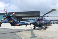 83 20 @ EDXN - Westland Super Lynx Mk88A of the Marineflieger (German Naval Aviation) in '100 Jahre Marineflieger' special colours at the Spottersday of the Nordholz Airday 2013 celebrationg 100 Years of German Naval Aviation at Nordholz Naval Aviation Base - by Ingo Warnecke