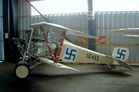 OH-U323 @ EFHV - Circa Reproductions Nieuport 17 Scout Replica [266] Hyvinkaa~OH 18/05/2003