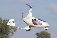 G-CGYX @ EGSV - Landing at the celebration of the life Wing Commander Ken Wallis MBE. - by Graham Reeve