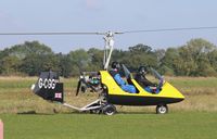 G-CGGW @ EGSV - Just landed at the celebration of the life Wing Commander Ken Wallis MBE. - by Graham Reeve