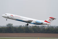 OE-LVK @ LOWW - Austrian Fokker 100 - by Thomas Ranner