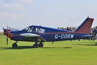 G-CORW @ EGSV - Just landed. - by Graham Reeve