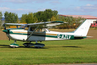 G-AZLV @ EGBR - at Breighton's Heli Fly-in, 2013 - by Chris Hall