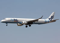 G-FBEN @ LEBL - Landing rwy 25R - by Shunn311