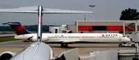 N969DL @ KATL - Pushback Atlanta - by Ronald Barker