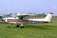 SP-KDM @ EPPT - Cessna 152 [152-84473] Piotrkow-Trybunalski~SP 18/05/2004 - by Ray Barber