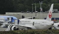 JA832J @ KPAE - Getting the finishing touches. - by Todd Royer