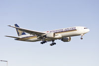 9V-SVB @ YSSY - Singapore Airlines (9V-SVB) Boeing 777-212ER on approach to runway 25 at Sydney Airport. - by YSWG-photography