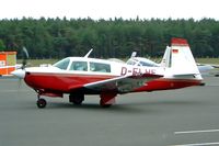D-ELHF @ EDAZ - Mooney M.20J Model 201 [24-1610] Schonhagen~D 14/05/2004 - by Ray Barber