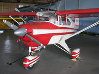 C-FKTF @ CDU9 - This good looking Piper Tri-Pacer was resting inside the airport's museum hangar. - by Chris Coates