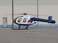 C-GCPS @ CYYZ - This 1991 MD 520N sits lonely outside the hangers at Toronto Int'l Airport - by Ron Coates