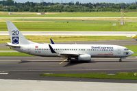 TC-SUL @ EDDL - Boeing 737-85F [28822] (Sun Express) Dusseldorf~D 18/06/2011 - by Ray Barber