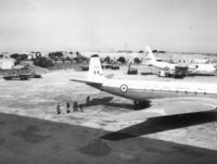 XK698 @ LMML - My family boarding XK698 in 1966 at RAF Luqa, Malta returning to RAF Lyneham. - by Friend of Jim Joyner's family