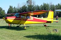 C-GOSP @ CEZ3 - Cessna 172 [28760] Edmonton-Cooking Lake~C 24/07/2008. Missing the letter P on the tail on this side. - by Ray Barber