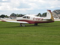 C-FQKM @ KOSH - arriving at Oshkosh camp grounds