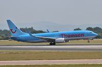 G-FDZT @ EGCC - Departing from Manchester. - by Graham Reeve