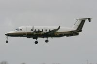 F-GLNE @ LFRB - Beech 1900D, On final rwy 25L, Brest-Bretagne Airport (LFRB-BES) - by Yves-Q