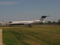 N523AG @ KATW - Gulfstream G-V  sn# 691 - by steveowen