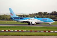 G-FDZF @ EGCC - Taken from the Runway Visitor Park. - by Carl Byrne (Mervbhx)