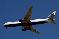 EI-UNC @ EGLL - Boeing 767-319ER [29388] (Transaero Airlines ) Home~G 26/06/2011. On approach 27R