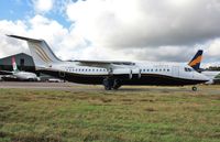 G-BZAZ @ EGHH - Taxies to depart back to Kemble after respray into North Cariboo Air colours - by John Coates